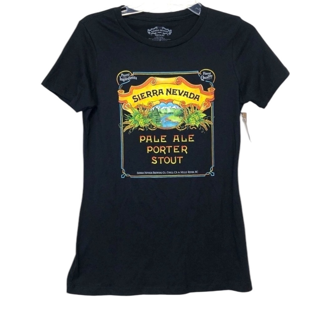 NEW Sierra Nevada Brewing Company Pale Ale Porter Stout Shirt SZ Medium